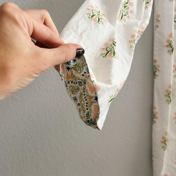 Women's Dessous Loungewear Fair Trade Goldie Block Print Tunic - Picture 7 of 9